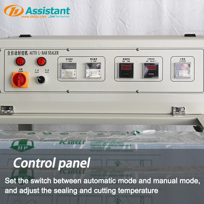 L-sealer food package side sealing machine